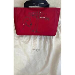 Vintage Kate Spade Maria Kalman dog tote with dustbag  Never used!